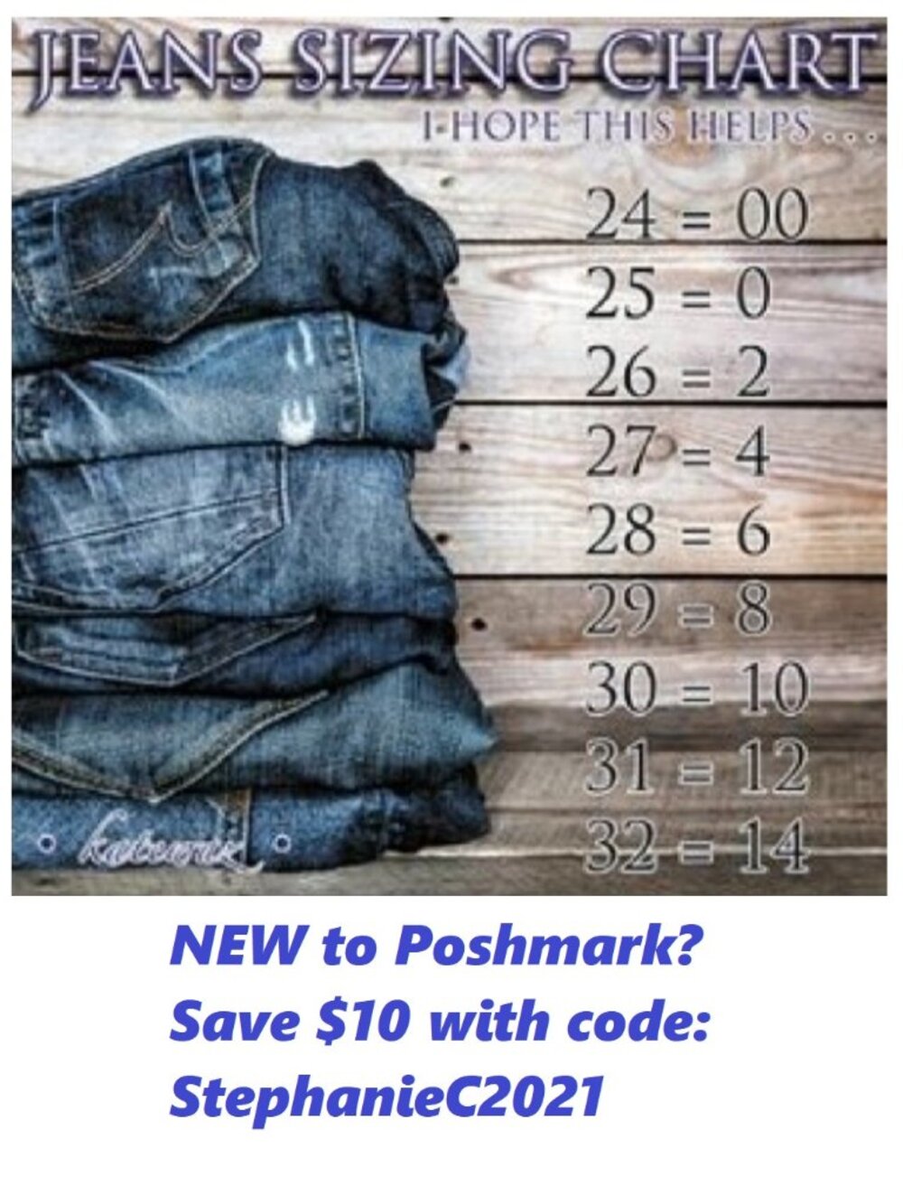 Best in Jeans - closet bookmark - follow game